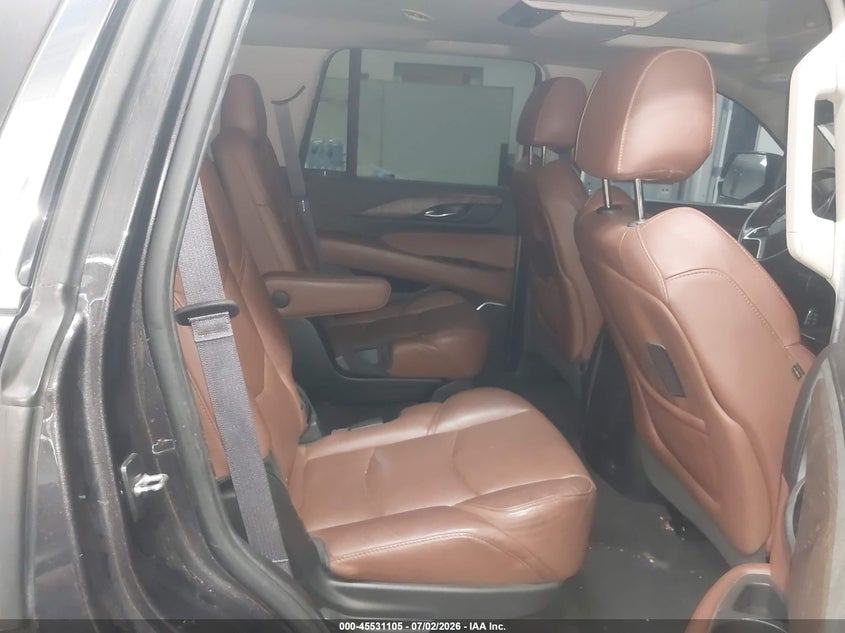 2017 Cadillac Escalade VIN 1GYS4CKJ8HR230214 IAAI salvage auction — FRONT END, Salvage Title, sold $6,800 on 2026-08-03 (photo 8)