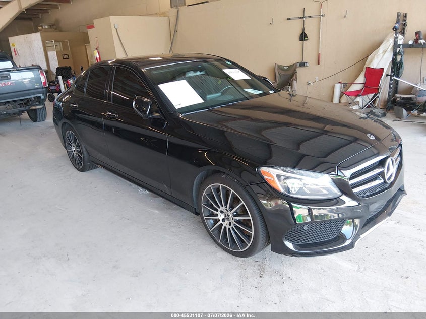 2018 Mercedes-benz C-klasse VIN 55SWF4JB9JU248071 IAAI salvage auction — SUSPENSION, Salvage (Tennessee), sold $7,200 on 2026-08-03 (photo 1)