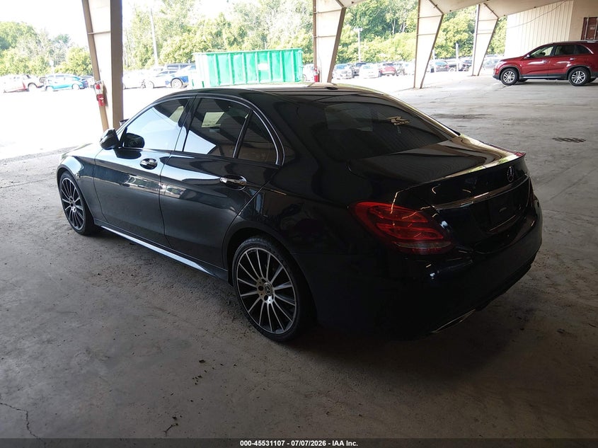 2018 Mercedes-benz C-klasse VIN 55SWF4JB9JU248071 IAAI salvage auction — SUSPENSION, Salvage (Tennessee), sold $7,200 on 2026-08-03 (photo 3)