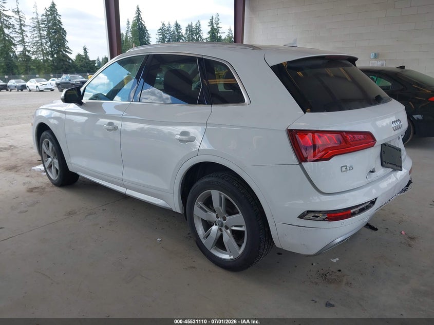 2018 Audi Q5 VIN WA1BNAFY4J2197705 IAAI salvage auction — REAR END, Bill Of Sale (Washington), sold $5,500 on 2026-07-29 (photo 3)