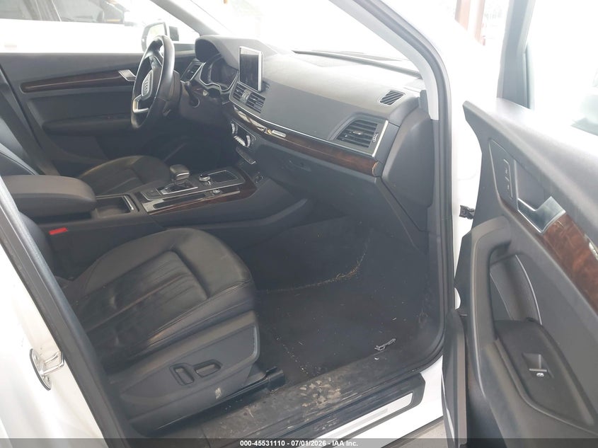 2018 Audi Q5 VIN WA1BNAFY4J2197705 IAAI salvage auction — REAR END, Bill Of Sale (Washington), sold $5,500 on 2026-07-29 (photo 5)