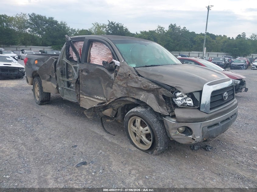 2008 Toyota Tundra VIN 5TFBV54168X066016 IAAI salvage auction — ROLLOVER, Rebuildable (Florida), sold $1,550 on 2026-07-23 (photo 1)