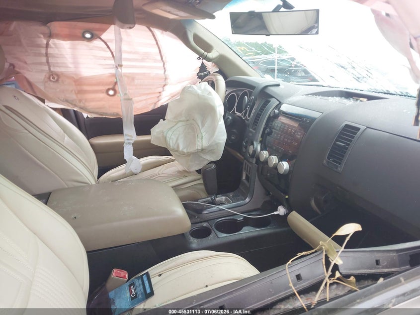 2008 Toyota Tundra VIN 5TFBV54168X066016 IAAI salvage auction — ROLLOVER, Rebuildable (Florida), sold $1,550 on 2026-07-23 (photo 5)