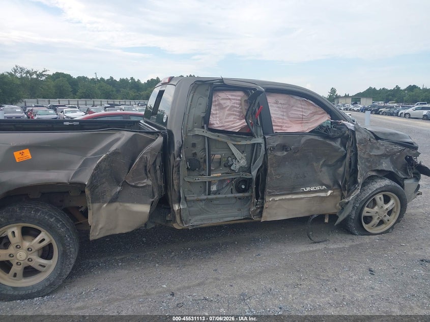 2008 Toyota Tundra VIN 5TFBV54168X066016 IAAI salvage auction — ROLLOVER, Rebuildable (Florida), sold $1,550 on 2026-07-23 (photo 6)