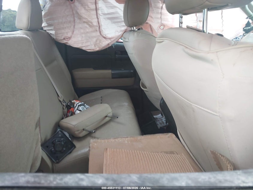 2008 Toyota Tundra VIN 5TFBV54168X066016 IAAI salvage auction — ROLLOVER, Rebuildable (Florida), sold $1,550 on 2026-07-23 (photo 8)
