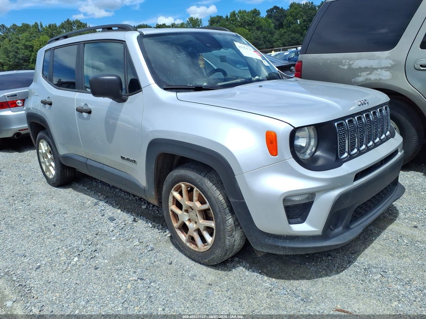 2021 Jeep Renegade VIN ZACNJCAB0MPM13151 IAAI salvage auction — NORMAL WEAR, Repossession Paperwork (Georgia), sold $2,775 on 2026-08-17 (photo 1)