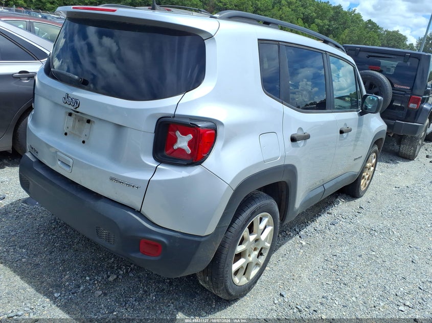 2021 Jeep Renegade VIN ZACNJCAB0MPM13151 IAAI salvage auction — NORMAL WEAR, Repossession Paperwork (Georgia), sold $2,775 on 2026-08-17 (photo 4)