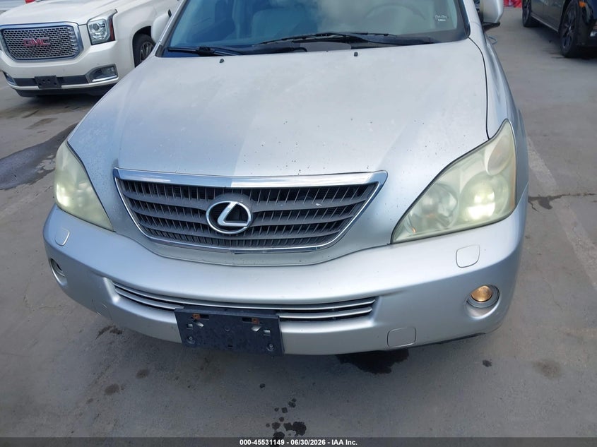 2006 Lexus Rx 400h VIN JTJGW31U160001731 IAAI salvage auction — NORMAL WEAR, Clear - Dealer Only (California), sold $1,125 on 2026-07-08 (photo 6)