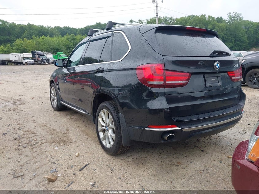 2014 BMW X5 VIN 5UXKR0C52E0H16025 IAAI salvage auction — RIGHT FRONT, Clear (Massachusetts), sold $2,300 on 2026-07-24 (photo 3)