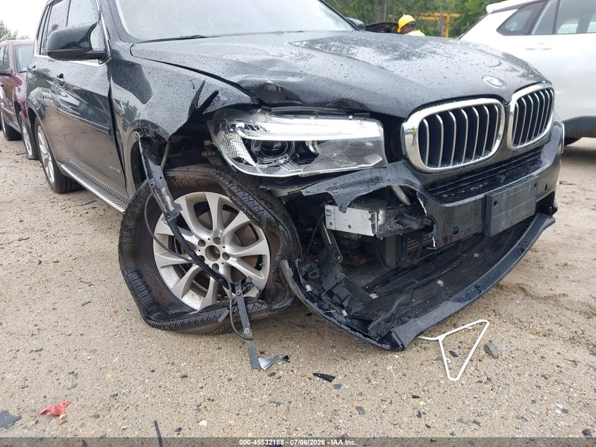 2014 BMW X5 VIN 5UXKR0C52E0H16025 IAAI salvage auction — RIGHT FRONT, Clear (Massachusetts), sold $2,300 on 2026-07-24 (photo 6)