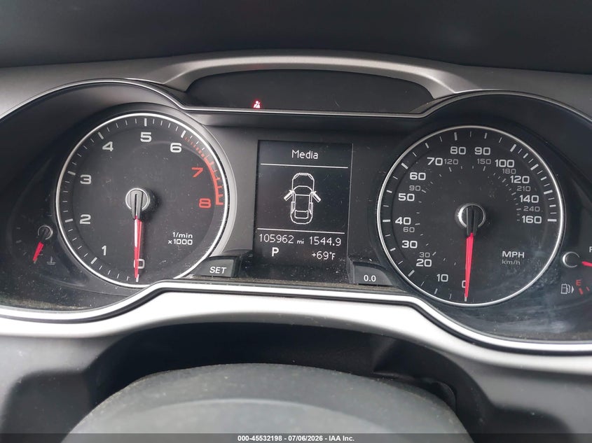 2016 Audi A4 VIN WAUBFAFL5GN004764 IAAI salvage auction — FRONT END, Clear (Virginia), sold $125 on 2026-07-28 (photo 7)