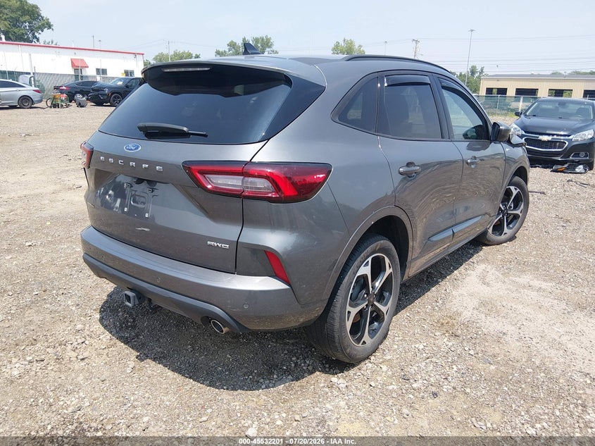 2024 Ford Escape VIN 1FMCU9NA6RUB50171 IAAI salvage auction — SIDE, Salvage (Ohio), sold $4,550 on 2026-07-26 (photo 4)