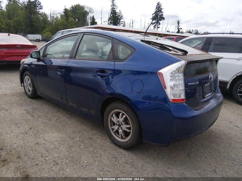 2010 Toyota Prius VIN JTDKN3DUXA5154356 IAAI salvage auction — NORMAL WEAR, Clear (Washington), sold $1,500 on 2026-07-15 (photo 3)
