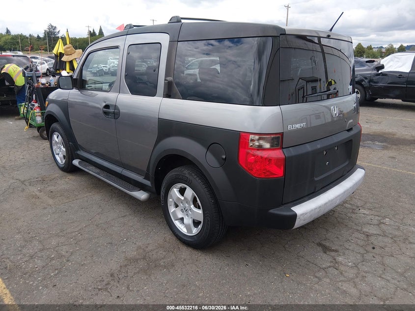 2005 Honda Element VIN 5J6YH28685L025874 IAAI salvage auction — RIGHT SIDE, Salvage (Oregon), sold $1,300 on 2026-07-09 (photo 3)