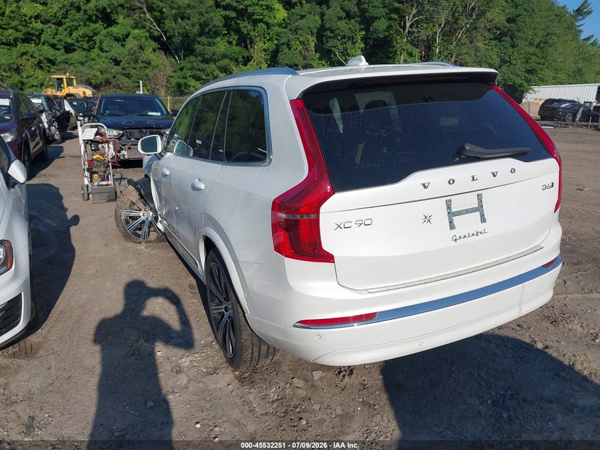 2025 Volvo Xc90 VIN YV4062PE8S1332077 IAAI salvage auction — SIDE, Salvage (Massachusetts), sold $15,200 on 2026-07-28 (photo 3)