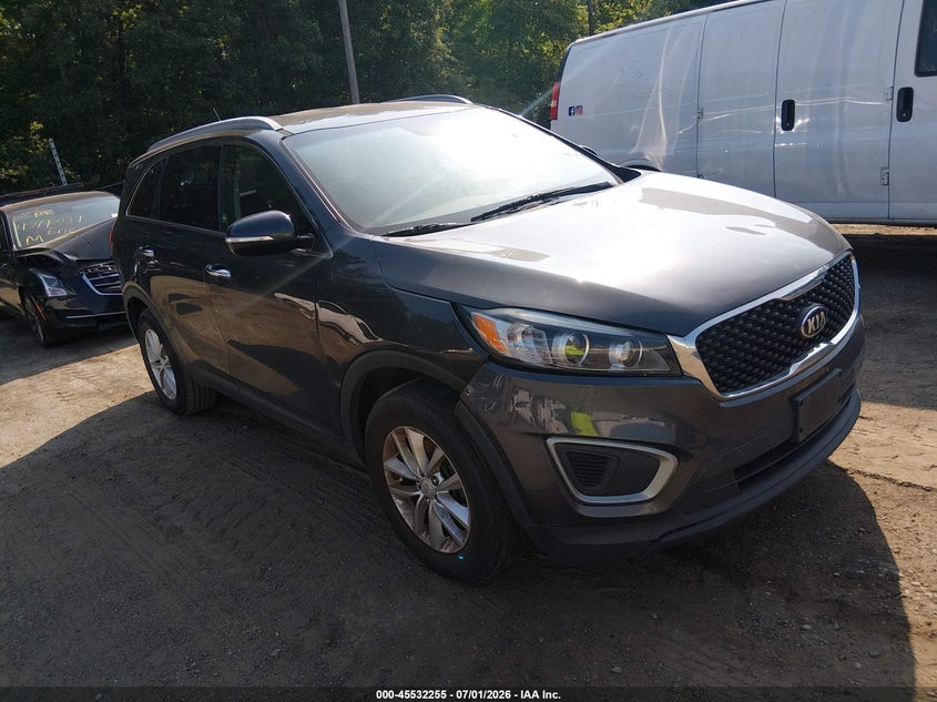 2016 Kia Sorento VIN 5XYPG4A33GG149517 IAAI salvage auction — NORMAL WEAR, Clear (Maryland), sold $2,375 on 2026-07-08 (photo 1)