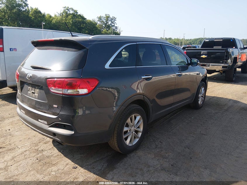2016 Kia Sorento VIN 5XYPG4A33GG149517 IAAI salvage auction — NORMAL WEAR, Clear (Maryland), sold $2,375 on 2026-07-08 (photo 4)
