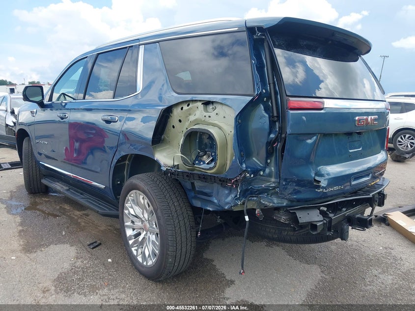 2025 Gmc Yukon VIN 1GKS1BRD0SR402191 IAAI salvage auction — REAR END, Salvage (Louisiana), sold $16,100 on 2026-07-28 (photo 3)