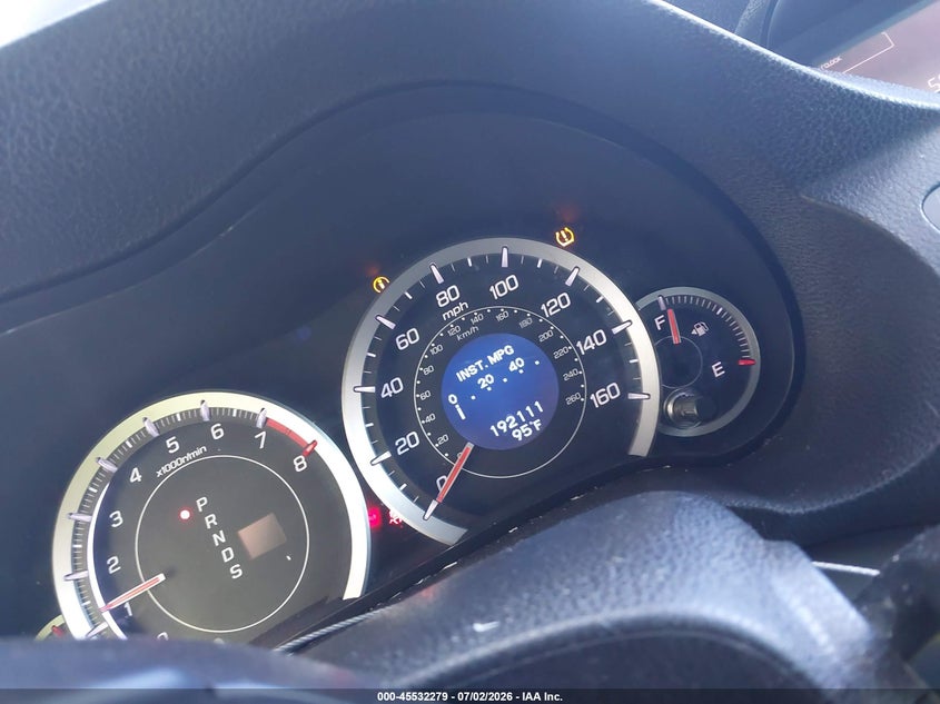 2011 Acura Tsx VIN JH4CU2F69BC004377 IAAI salvage auction — NORMAL WEAR, Clear (Florida), sold $450 on 2026-07-16 (photo 7)