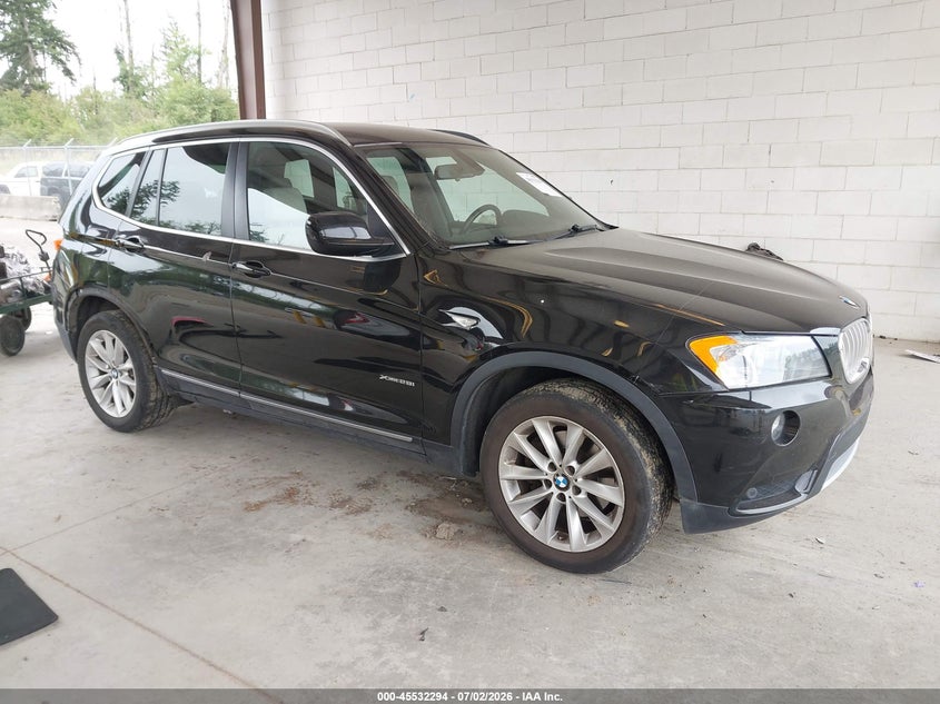 2012 BMW X3 VIN 5UXWX5C57CL722495 IAAI salvage auction — REAR END, Bill Of Sale (Washington), sold $1,650 on 2026-07-22 (photo 1)