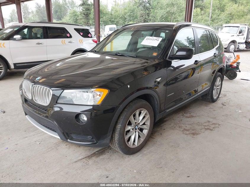 2012 BMW X3 VIN 5UXWX5C57CL722495 IAAI salvage auction — REAR END, Bill Of Sale (Washington), sold $1,650 on 2026-07-22 (photo 2)