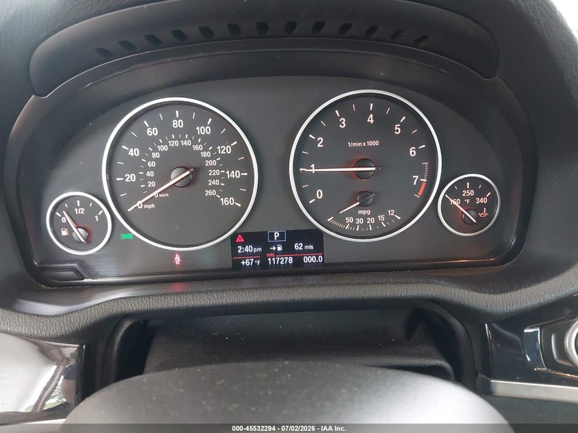 2012 BMW X3 VIN 5UXWX5C57CL722495 IAAI salvage auction — REAR END, Bill Of Sale (Washington), sold $1,650 on 2026-07-22 (photo 7)