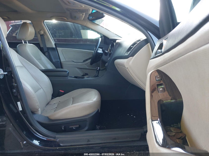 2014 Kia Optima VIN 5XXGN4A76EG265966 IAAI salvage auction — FRONT END, Rebuildable (Florida), sold $550 on 2026-07-22 (photo 5)