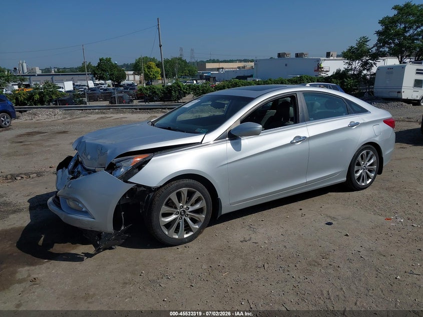 2013 Hyundai Sonata VIN 5NPEC4AC4DH786892 IAAI salvage auction — FRONT END, Salvage (Pennsylvania), sold $450 on 2026-07-31 (photo 2)