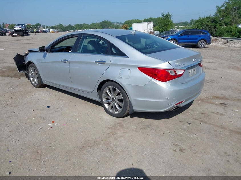 2013 Hyundai Sonata VIN 5NPEC4AC4DH786892 IAAI salvage auction — FRONT END, Salvage (Pennsylvania), sold $450 on 2026-07-31 (photo 3)