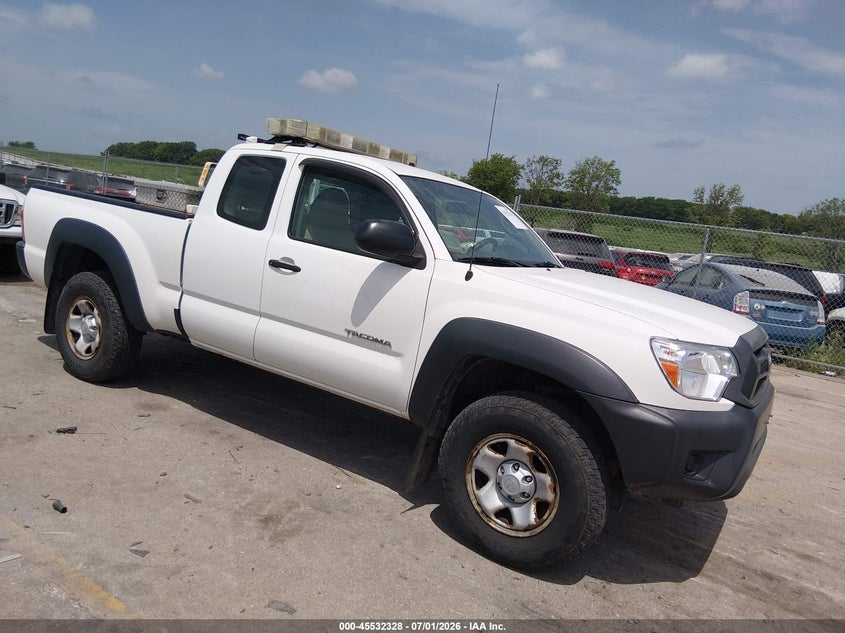 2013 Toyota Tacoma VIN 5TFUX4EN7DX016573 IAAI salvage auction — FRONT END, Regular Certificate (Iowa), sold $6,775 on 2026-07-14 (photo 1)
