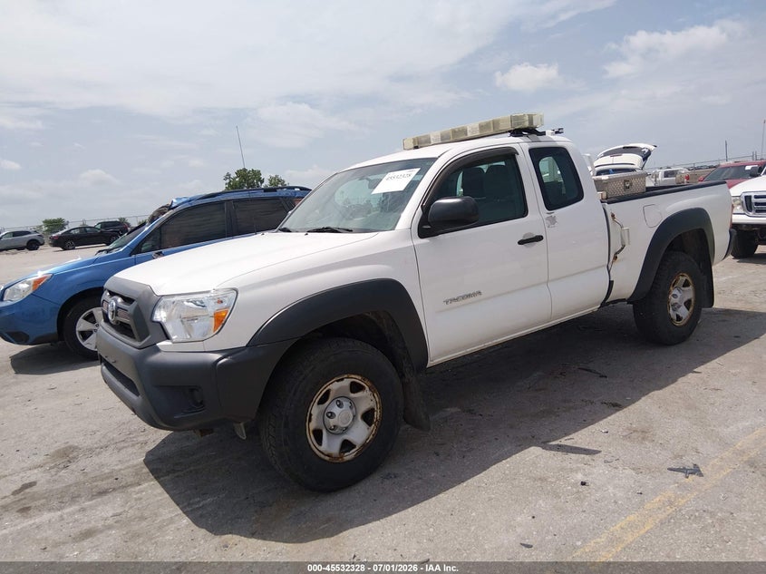 2013 Toyota Tacoma VIN 5TFUX4EN7DX016573 IAAI salvage auction — FRONT END, Regular Certificate (Iowa), sold $6,775 on 2026-07-14 (photo 2)