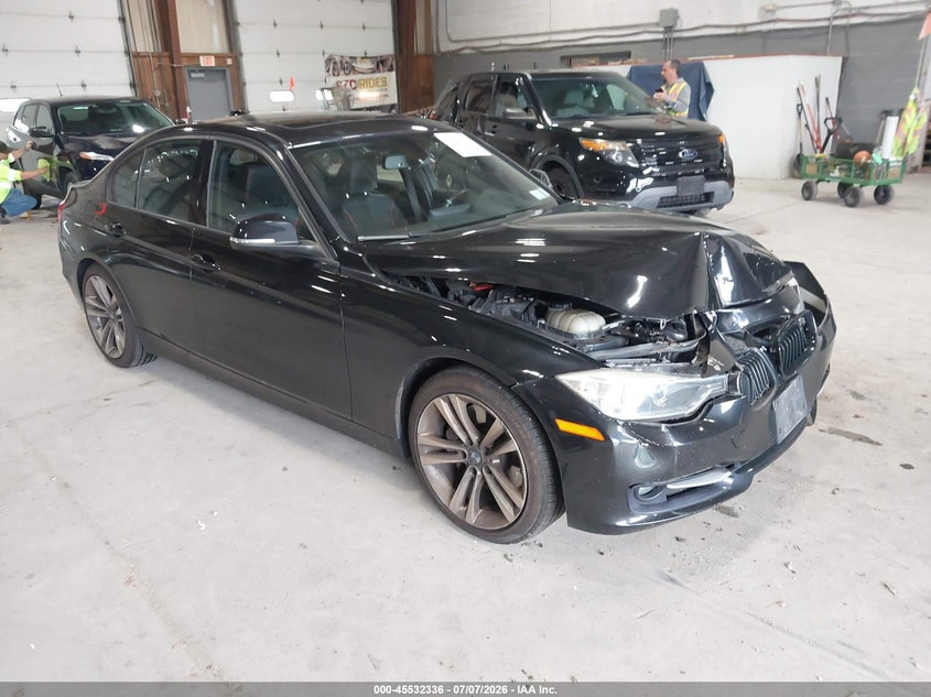 2014 BMW 3er VIN WBA3A9C5XEF478918 IAAI salvage auction — FRONT END, Mv-907A (New York), sold $925 on 2026-07-22 (photo 1)