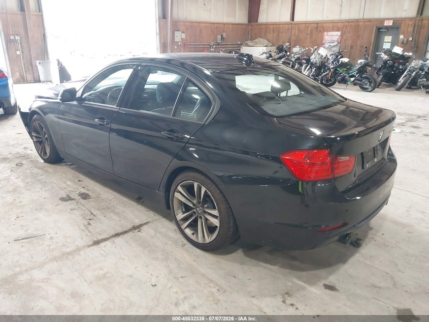 2014 BMW 3er VIN WBA3A9C5XEF478918 IAAI salvage auction — FRONT END, Mv-907A (New York), sold $925 on 2026-07-22 (photo 3)