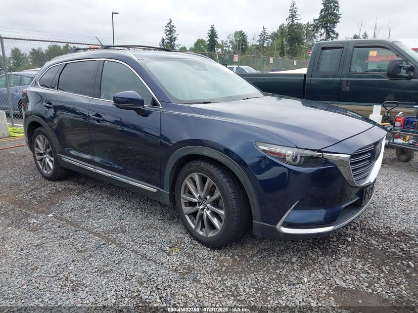 2019 Mazda Cx-9 VIN JM3TCBDY6K0306324 IAAI salvage auction — LEFT SIDE, Bill Of Sale (Washington), sold $6,300 on 2026-07-29 (photo 1)