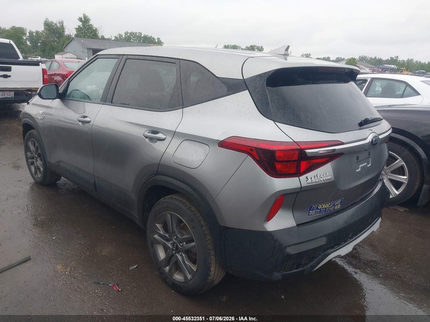 2021 Kia Seltos VIN KNDEPCAA4M7160258 IAAI salvage auction — FRONT END, Salvage (Ohio), sold $3,500 on 2026-07-25 (photo 3)