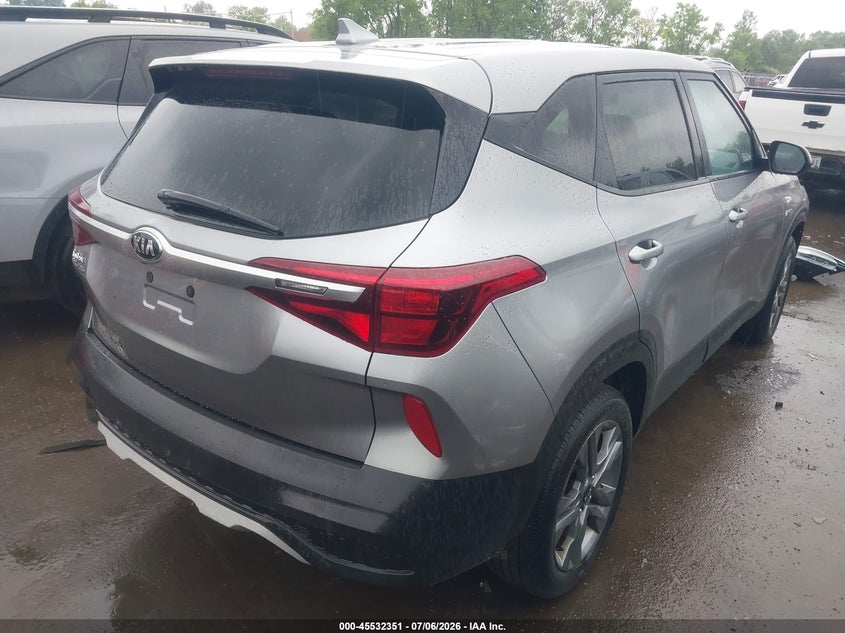 2021 Kia Seltos VIN KNDEPCAA4M7160258 IAAI salvage auction — FRONT END, Salvage (Ohio), sold $3,500 on 2026-07-25 (photo 4)