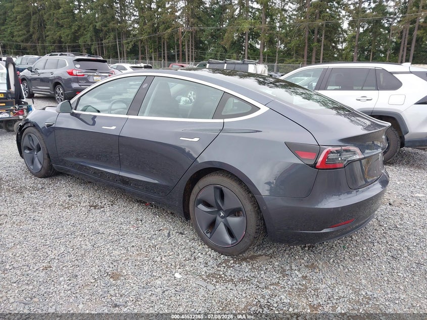 2018 Tesla Model 3 VIN 5YJ3E1EB2JF066633 IAAI salvage auction — FRONT END, Bill Of Sale (Washington), sold $6,100 on 2026-07-29 (photo 3)