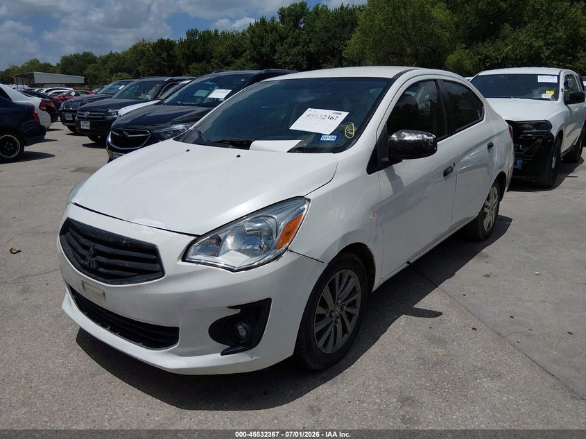 2018 Mitsubishi Mirage VIN ML32F3FJ9JHF13457 IAAI salvage auction — NORMAL WEAR, Original (Texas), sold $1,575 on 2026-07-06 (photo 2)