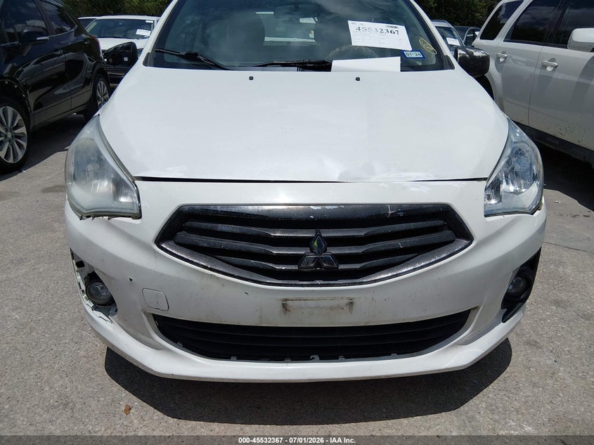 2018 Mitsubishi Mirage VIN ML32F3FJ9JHF13457 IAAI salvage auction — NORMAL WEAR, Original (Texas), sold $1,575 on 2026-07-06 (photo 6)