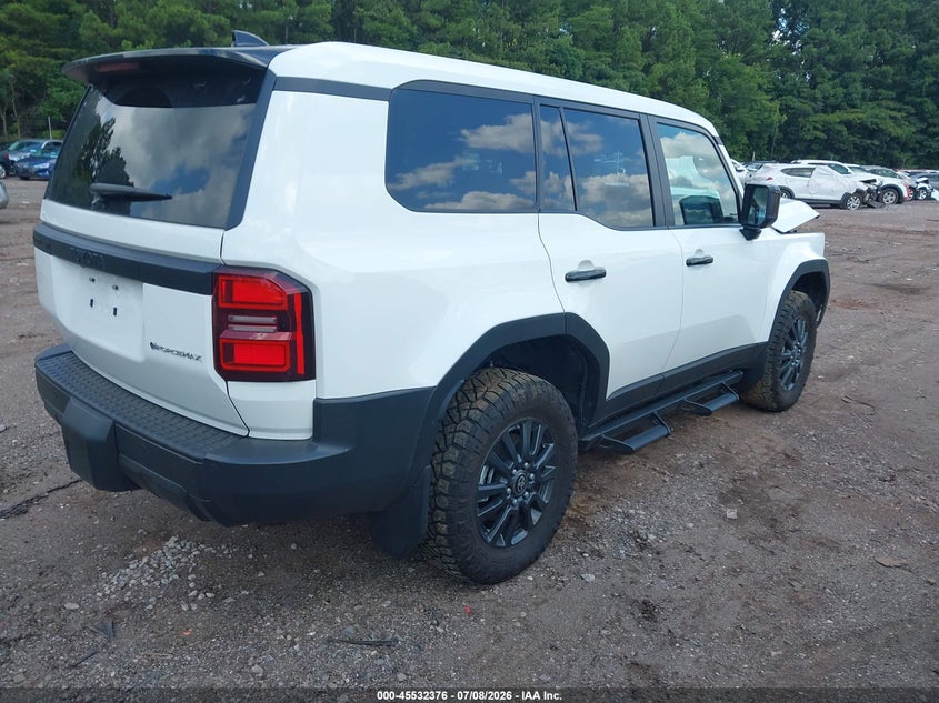 2025 Toyota Land cruiser VIN JTEABFAJ3SK019623 IAAI salvage auction — FRONT END, Salvage (Alabama), sold $26,950 on 2026-09-23 (photo 4)
