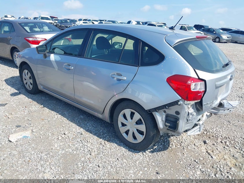 2016 Subaru Impreza VIN JF1GPAA65G8329491 IAAI salvage auction — FRONT & REAR, Salvage (Tennessee), sold $175 on 2026-07-23 (photo 3)
