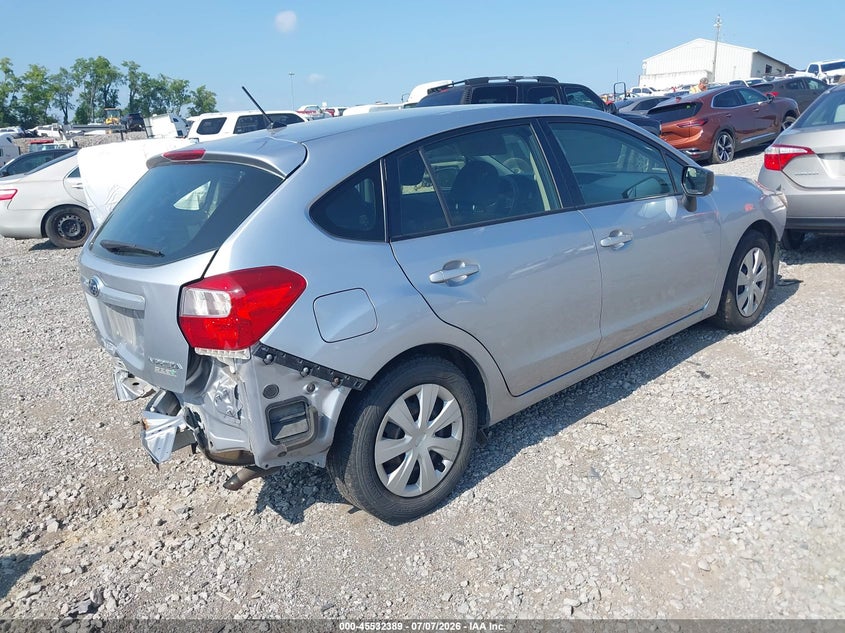 2016 Subaru Impreza VIN JF1GPAA65G8329491 IAAI salvage auction — FRONT & REAR, Salvage (Tennessee), sold $175 on 2026-07-23 (photo 4)