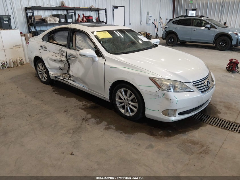 2010 Lexus Es 350 VIN JTHBK1EG0A2346410 IAAI salvage auction — SIDE, Salvage (Utah), sold $25 on 2026-07-29 (photo 1)