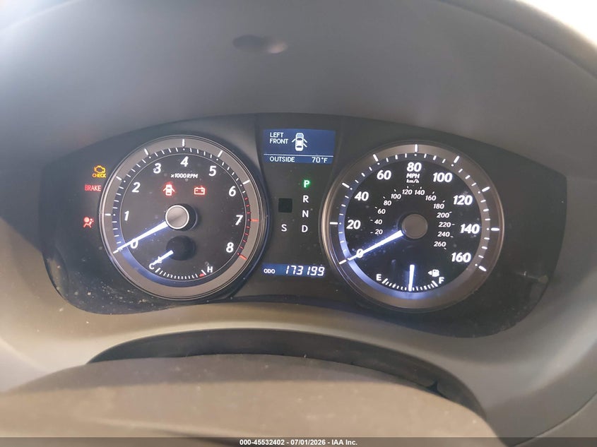 2010 Lexus Es 350 VIN JTHBK1EG0A2346410 IAAI salvage auction — SIDE, Salvage (Utah), sold $25 on 2026-07-29 (photo 6)