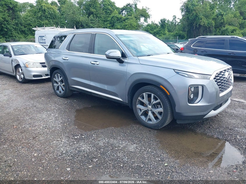 2020 Hyundai Palisade VIN KM8R44HE6LU060750 IAAI salvage auction — REAR END, Salvage - 75% Or Less (Maryland), sold $6,900 on 2026-07-23 (photo 1)