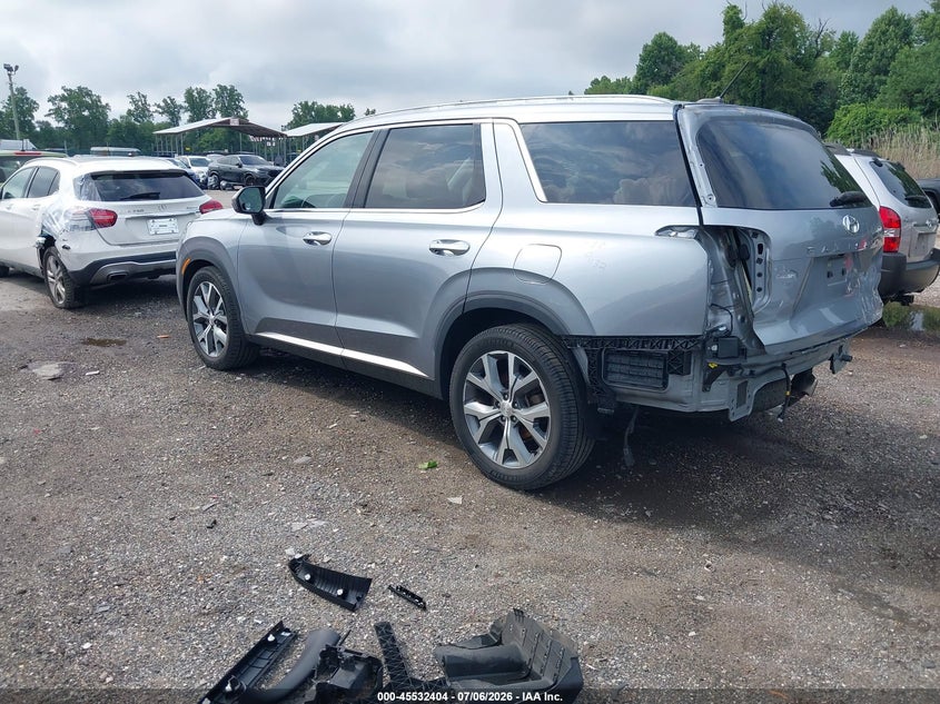 2020 Hyundai Palisade VIN KM8R44HE6LU060750 IAAI salvage auction — REAR END, Salvage - 75% Or Less (Maryland), sold $6,900 on 2026-07-23 (photo 3)