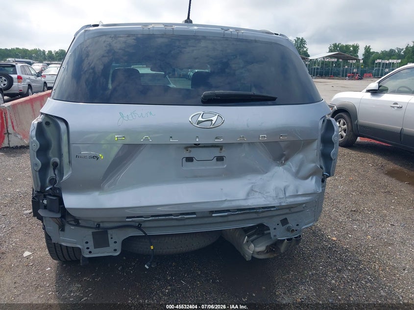 2020 Hyundai Palisade VIN KM8R44HE6LU060750 IAAI salvage auction — REAR END, Salvage - 75% Or Less (Maryland), sold $6,900 on 2026-07-23 (photo 6)