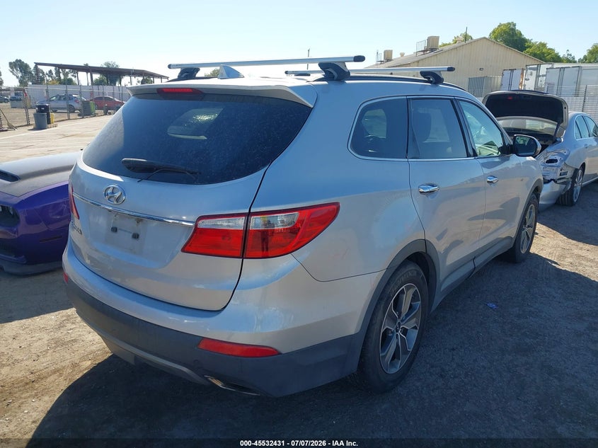 2014 Hyundai Santa fe VIN KM8SM4HF5EU037344 IAAI salvage auction — FRONT END, Salvage (California), sold $25 on 2026-07-21 (photo 4)