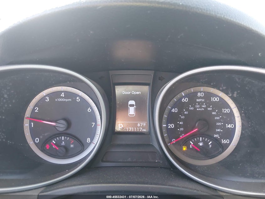 2014 Hyundai Santa fe VIN KM8SM4HF5EU037344 IAAI salvage auction — FRONT END, Salvage (California), sold $25 on 2026-07-21 (photo 7)