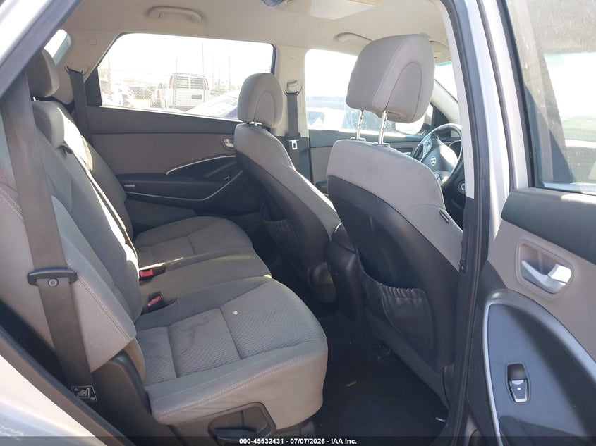 2014 Hyundai Santa fe VIN KM8SM4HF5EU037344 IAAI salvage auction — FRONT END, Salvage (California), sold $25 on 2026-07-21 (photo 8)